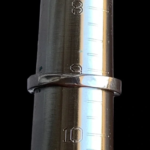 Garnet Amber Red Cz Silver Pear Shape Dinner Cocktail Ring Women’s Jewelry - Picture 12 of 12